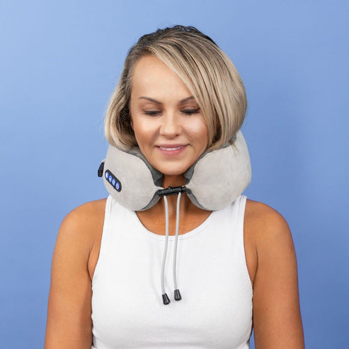 Therapeutic Travel Pillow | Shiatsu Massager