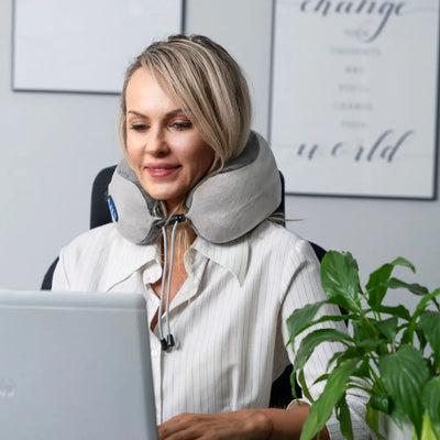 Therapeutic Travel Pillow | Shiatsu Massager