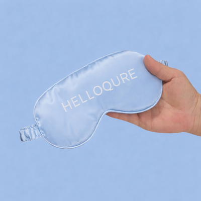 Silky sleep mask